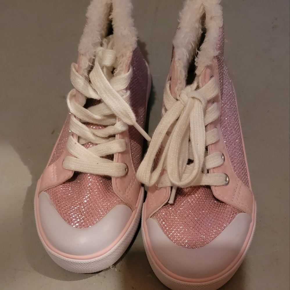 Sparkle pink shoes